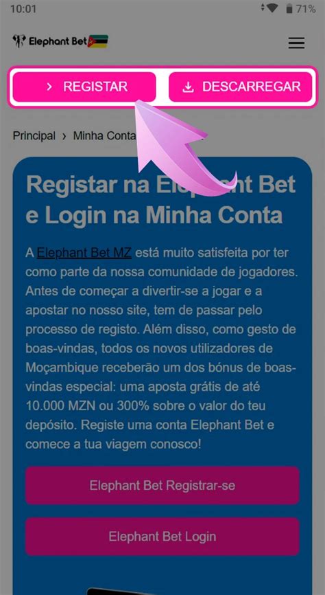 elephant bet registrar se|Como se registar na Elephant Bet Moçambique e Angola .